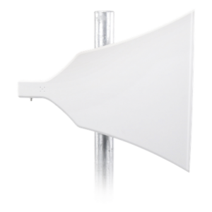 Antena Tipo Horn de 90° , 16 dBi, Ideal para ambientes de alto ruido, 4.9-6.5 GHz, , Conector SMA-Hembra, con montaje incluido