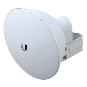 Antena Direccional airFiber X, ideal para enlaces Punto a Punto (PtP), frecuencia 5 GHz (5.1 - 5.9 GHz) de 23 dBi slant 45