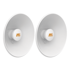 Par de Antenas Modulares Dual Slant, 4.9 - 6.4 GHz, Dimensiones (27 cm), Apertura 45°, Ganancia de 20 dBi, Diseñadas para radio C5x