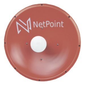 Antena altamente Direccional / 4 ft / 4.9-6.4 GHz / Diseñada para ambientes salinos / Ganancia 37 dBi / SLANT de 45 ° y 90 °/ Conector N-Hembra / Incluye radomo, jumper y montaje de acero inoxidable.
