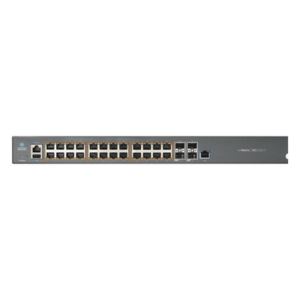 Switch cnMatrix EX2028-P capa 3 de 28 puertos (24 PoE Gigabit 802.3af/at, 4 SFP+) administración cnMaestro On-Premises (MX-EX2028PxA-U)