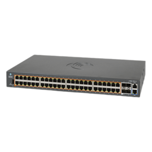 Switch Gestionable Capa 2+ / 176 Gbps Throughput / 48 Puertos Gigabit PoE+ / 4 SFP+ 10 Gbps Uplink / Política de Automatización / cnMaestro On-Premises / 5 Años Garantía