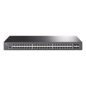Switch Omada SDN Administrable / 48 puertos Gigabit y 4 puertos SFP / Funciones sFlow, QinQ y QoS / Administración centralizada OMADA