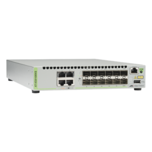 Switch Capa 3 Stackeable 10 Gigabit , 12 puertos SFP/SFP+ 10G y 4 puertos 100/1000/10G Base-T (RJ-45)