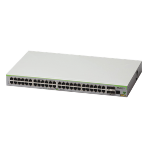 Switch Administrable CentreCOM FS980M, Capa 3 de 48 Puertos 10/100 Mbps + 4 puertos SFP