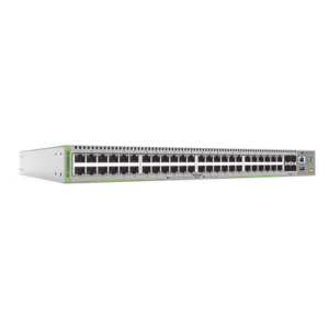Switch Administrable CentreCOM GS980M, Capa 3 de 48 puertos 10/100/1000Mbps + 4 SFP Gigabit