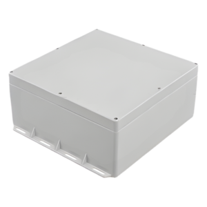 Gabinete Plástico para Exterior (IP65) de 300 x 300 x 150 mm Cierre por Tornillos.