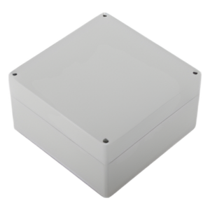 Gabinete Plástico para Exterior (IP65) de 160 x 160 x 90 mm Cierre por Tornillos.
