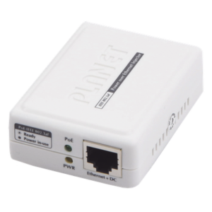 Inyector PoE 802.3af de 1 Puerto Gigabit 10/100/1000 Mbps (End-Span)