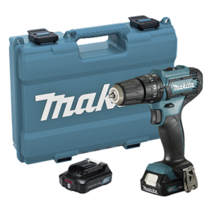 Taladro Combinado de 12Vcc, con tecnología CXT, (Incluye 2 Baterías y Cargador Rápido, Maletín plástico).