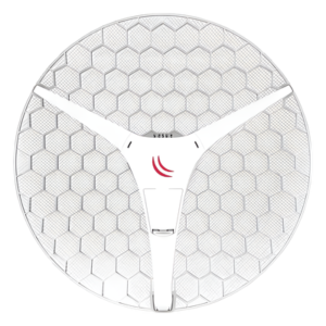(LHG XL HP5) Cliente y PtP de Alta Potencia, Antena de Rejilla Mejorada de 27 dBi en 5GHz 802.11 a/n