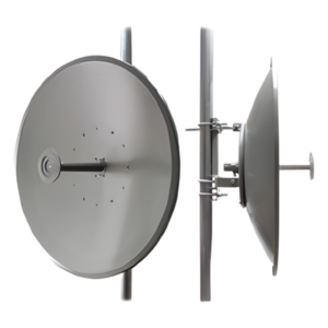 Antena para enlaces Carrier Class Polaridad Sencilla, Frec. 4.9 - 5.9 GHz Ganancia 32 dBi,