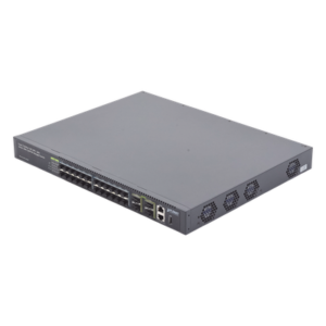 Switch Administrable Capa 3, 24 Puertos 10G SFP+, 4 Puertos de 40G/100G QSFP28