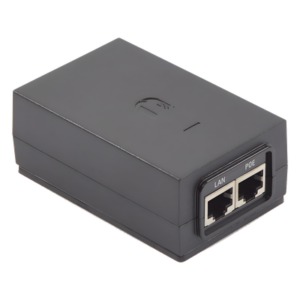 Adaptador PoE Ubiquiti de 24 VDC, 1.0 A Puerto Fast Ethernet