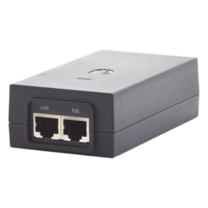 Adaptador PoE Ubiquiti de 50 VDC, 1.2 A puerto Gigabit para equipos airFiber