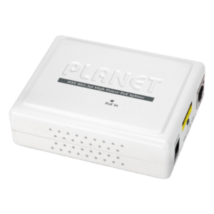 Divisor de Voltaje PoE 802.3at a 12/24 Vcc, Puerto Gigabit 10/100/1000 Mbps
