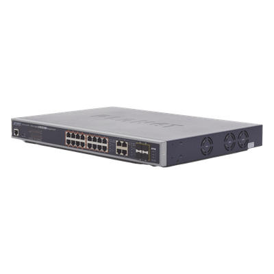 Switch administrable L2, 16 puertos 10/100/1000T Ultra PoE + 4 puertos Gigabit Combo TP/SFP - Imagen 2