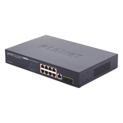 Switch Administrable Capa 2, 8 Puertos PoE 802.3af/at Gigabit, 140 W Max, 2 Puertos SFP, Modo Extendido Hasta 250 m, Soporta Administración en Nube CloudNMS ( HW Rev. 3.0 en Adelante). - Imagen 3