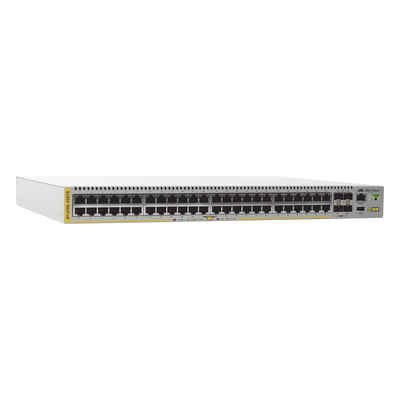 Switch PoE+ Stackeable Capa 3, 48 puertos 10/100/1000 Mbps + 4 puertos SFP+ 10 G, hasta 740 W, fuente redundante - Imagen 3