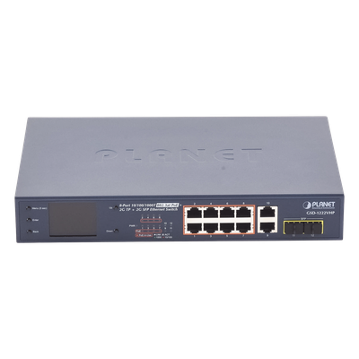 Switch No Administrable 8 Puertos Gigabit con Modo Extender a 250 m, 2 Puertos Uplink 10/100/1000 Mbps, 2 Puertos SFP - Imagen 3