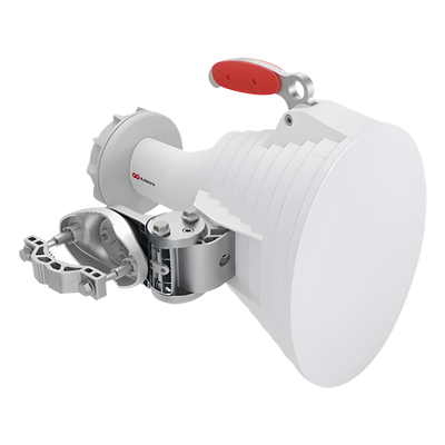 Antena asimétrica de 30° (30°H 20°V) 20.5 dBi tipo cuerno 5180-6000 MHz altamente eficiente, sin cables, sin perdidas, sin lóbulos listas para TwistPort - Imagen 2