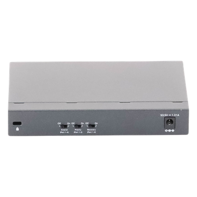 Switch PoE no Administrable de escritorio / 6 puertos 10/100 Mbps / 4 puertos PoE af/at / Presupuesto 67 W / Modo Extensor hasta 250 m / Calidad video prioritaria - Imagen 4