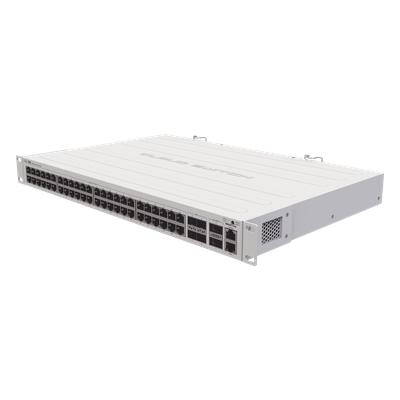 (CRS354-48G-4S+2Q+RM) Cloud Router Switch 48 puertos Gigabit Ethernet, 4 puertos SFP+ 10G, 2 puertos QSFP+ 40G, Montaje en Rack - Imagen 3