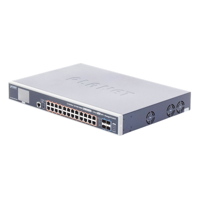 Switch Administrable Capa 3, 24 Puertos Gigabit 802.3bt, Hasta 600 W, 4 Puertos 10 G SFP+, Con Pantalla Táctil para Configuración Básica - Imagen 4