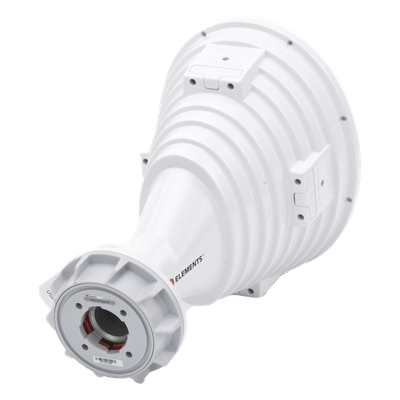 Antena asimétrica de 30° (30°H 20°V) 20.5 dBi tipo cuerno 5180-6000 MHz altamente eficiente, sin cables, sin perdidas, sin lóbulos listas para TwistPort - Imagen 3