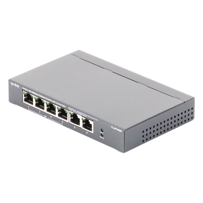 Switch PoE no Administrable de escritorio / 6 puertos 10/100 Mbps / 4 puertos PoE af/at / Presupuesto 67 W / Modo Extensor hasta 250 m / Calidad video prioritaria - Imagen 5