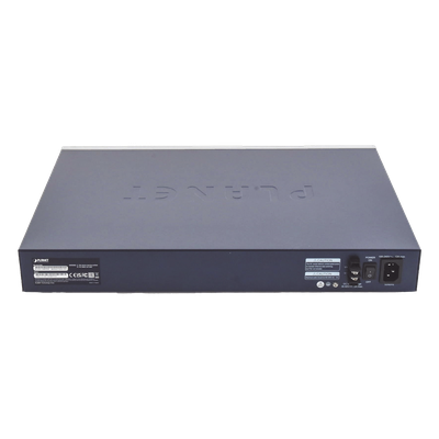 Switch Administrable L3, 24 puertos Gigabit PoE 802.3bt, 2 puertos 10G SFP+, Pantalla Tactil, Fuente Redundante, (600W) - Imagen 4