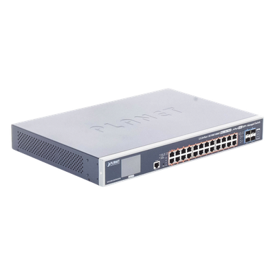 Switch Administrable Capa 3, 24 Puertos Gigabit 802.3bt, Hasta 600 W, 4 Puertos 10 G SFP+, Con Pantalla Táctil para Configuración Básica - Imagen 6