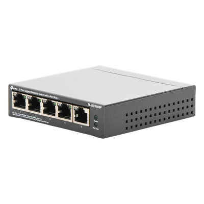 Switch Escritorio No Administrable de 5 puertos 10/100/1000 Mbps / Con 4 puertos PoE 802.3af/at de hasta 65 W / PoE Extendido hasta 250 metros - Imagen 5