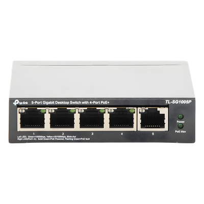 Switch Escritorio No Administrable de 5 puertos 10/100/1000 Mbps / Con 4 puertos PoE 802.3af/at de hasta 65 W / PoE Extendido hasta 250 metros - Imagen 7