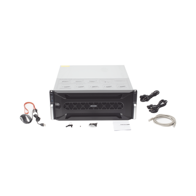 NVR 12 Megapixel (4K) / 256 canales IP / 24 Bahías de Disco Duro / 4 Puertos de Red / Soporta RAID con Hot Swap / NVR - Imagen 6