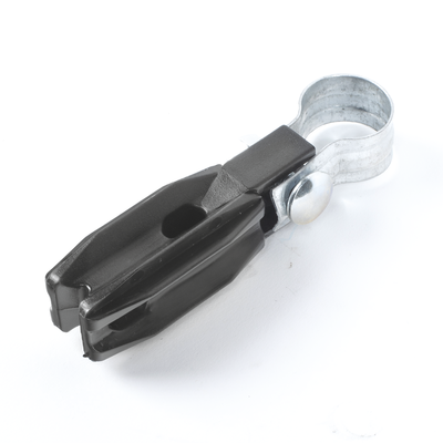 Aislador de paso o esquina con abrazadera incluida de 1 Pulgada para uso en tubería de malla ciclónica. - Imagen 4
