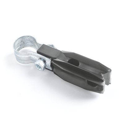 Aislador de paso o esquina con abrazadera incluida de 1 Pulgada para uso en tubería de malla ciclónica. - Imagen 3