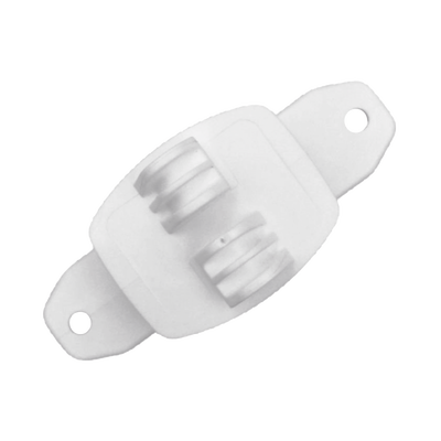 Aislador de Paso Blanco reforzado para cercos eléctricos, resistente al clima extremoso - Imagen 4