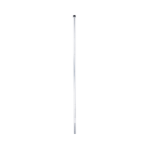Poste de Esquina para Cerca Electrificada. Tubo Galva. de 1.5m, cal. 18 de 1" Diam. (Sin pintar). Ideal para 6 Aisladores