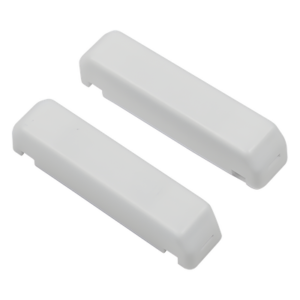 Contacto magnético de superficie con tapa articulada para puertas y ventanas