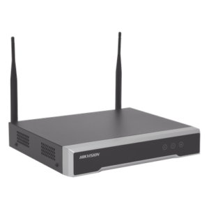 NVR 4 Megapixel / 4 canales IP / 1 Bahía de Disco Duro / 2 Antenas Wi-Fi / Salida de Vídeo Full HD