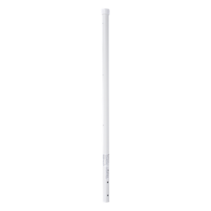 Poste de Esquina de 0.8m para Cerca Electrificada. Tubo Galvanizado cal. 18 de 1"Diam. con Tapón, ideal para 3 Aisladores.