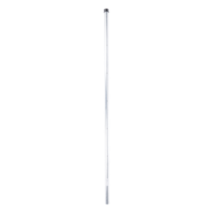 Poste de Esquina para Cerca Electrificada. Tubo Galva. de 1.4m, cal. 18 de 1" Diam. (Sin pintar). Ideal para 6 Aisladores