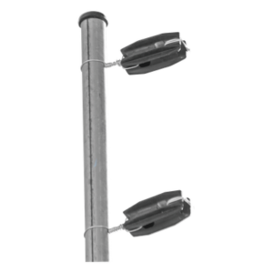 Aislador de Esquina para Cercos Eléctricos / 18 kV / Resinas Vírgenes / Resistencia 7.5-10.2 kg / Anti UV / 66 mm x 31.6 mm