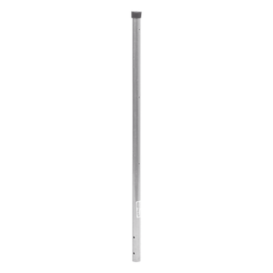 Poste de ESQUINA para Cerca Electrificada. Tubo Galvanizado cal. 18 de 1" Diam. y 0.8m Alto con Tapón, ideal para 3 Aisladores