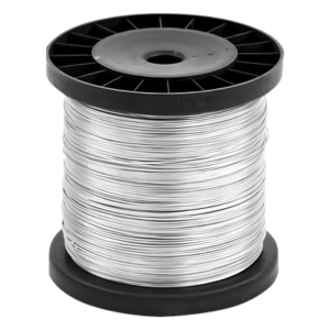 Bobina de 500 Metros (1640 Pies) / Alambre de Aluminio Reforzado / 16 AWG / Para Intemperie / Ideal para Cercas Electrificadas.