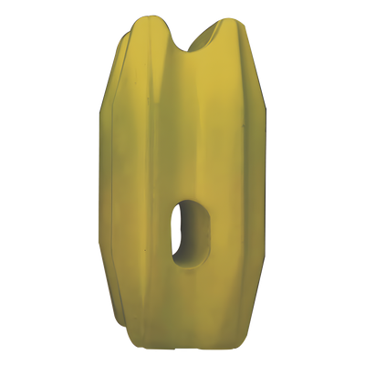 Aislador de Esquina Amarillo para Cercos Eléctricos / 18 kV / Resinas Vírgenes / Resistencia 7.5-10.2 kg / Anti UV / 66 mm x 31.6 mm - Imagen 2
