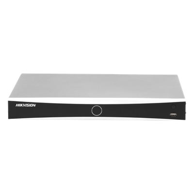(ACUSENSE / Evita Falsas Alarmas) NVR 12 Megapixel (4K) / Reconocimiento Facial / 8 Canales IP / Base de Datos / 8 Puertos PoE+ / 2 Bahías de Disco Duro / Switch PoE 300 mts Modo Extendido - Imagen 2