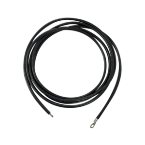 Cable para Controlador, 3.0 m, Negro, Calibre 8 AWG con Terminal de Ojo en un Extremo