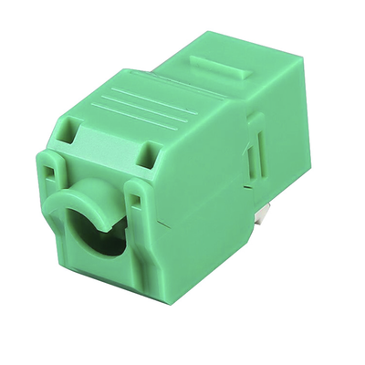 Módulo Jack Keystone Cat6 (toolless), con terminación en ángulo 180 º Color Verde, Compatible con Faceplate y Patchpanel Linkedpro - Imagen 2
